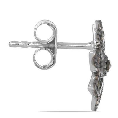 BUY NATURAL AUSTRIAN MARCASITE GEMSTONE EARRINGS IN 925 STERLING SILVER – BULK JEWELRY WHOLESALE SUPPLIER & EXPORTER